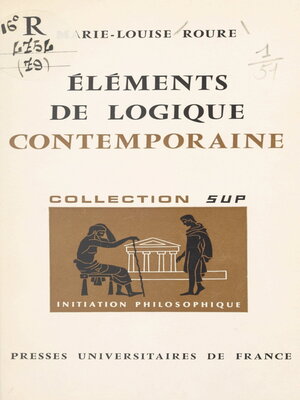 cover image of Éléments de logique contemporaine